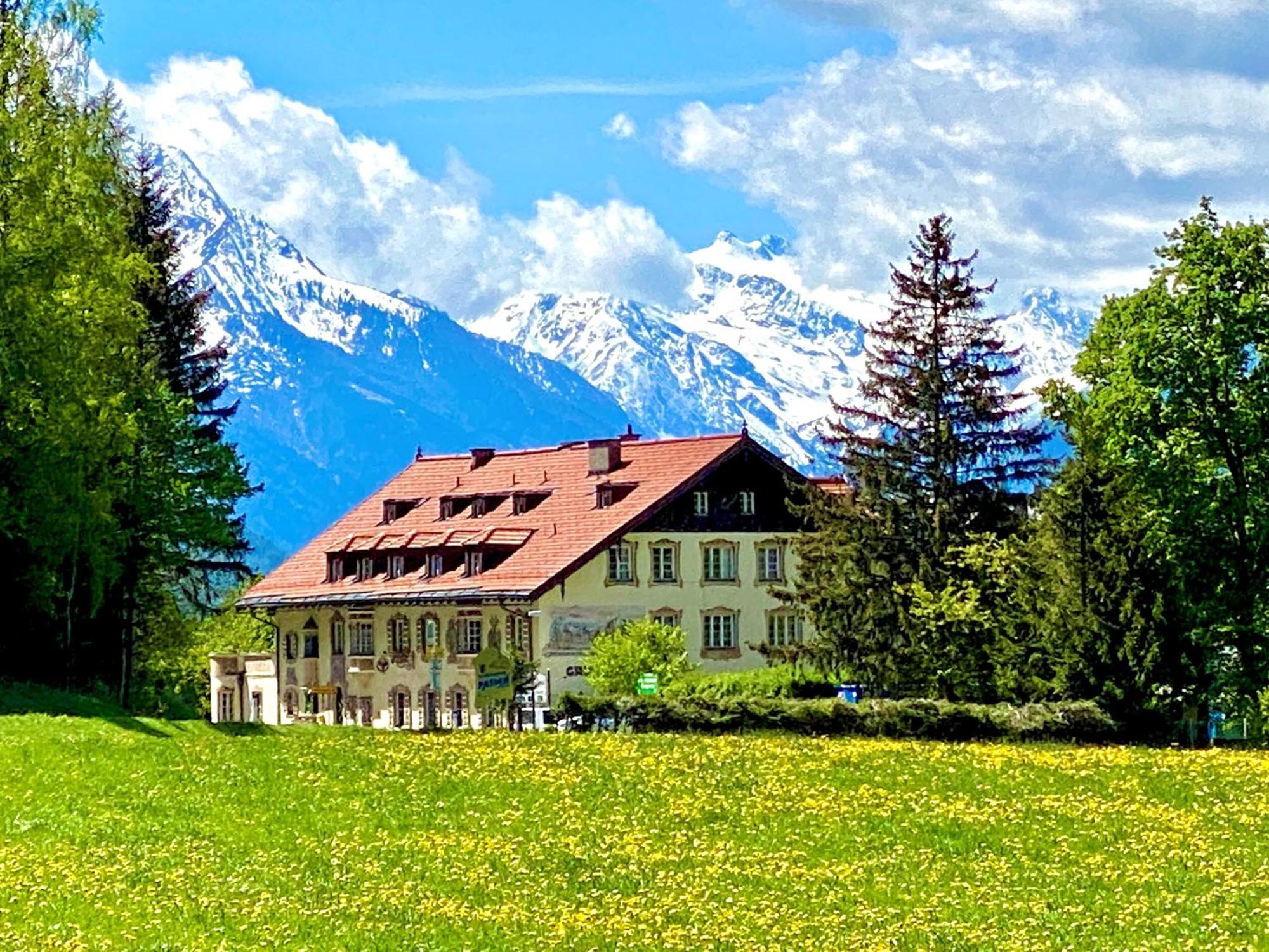 Hotel Restaurant Gruenwalderhof Patsch Kültér fotó